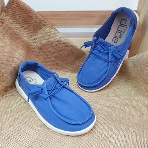 Women's Hey Dudes (Blue Nautical)